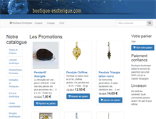 Tablet Screenshot of boutique-esoterique.com